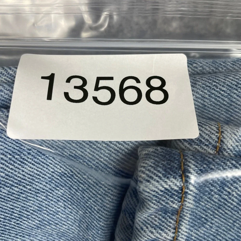 Vintage Levis 505 Jeans Mens 38x32 (Fits 35x31) Light Wash Regular Straight Leg